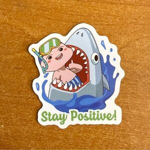 Playful Shark Aquarium‎ Sticker